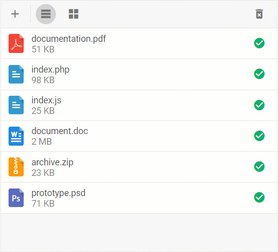 JS File Drag-n-Drop