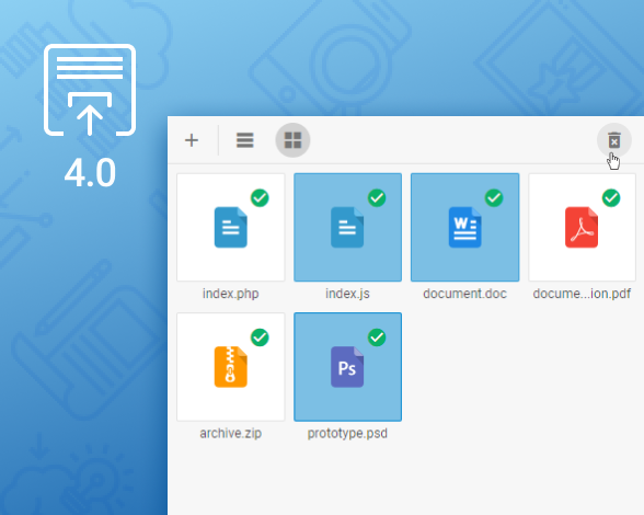 DHTMLX Vault - JS File Upload Control